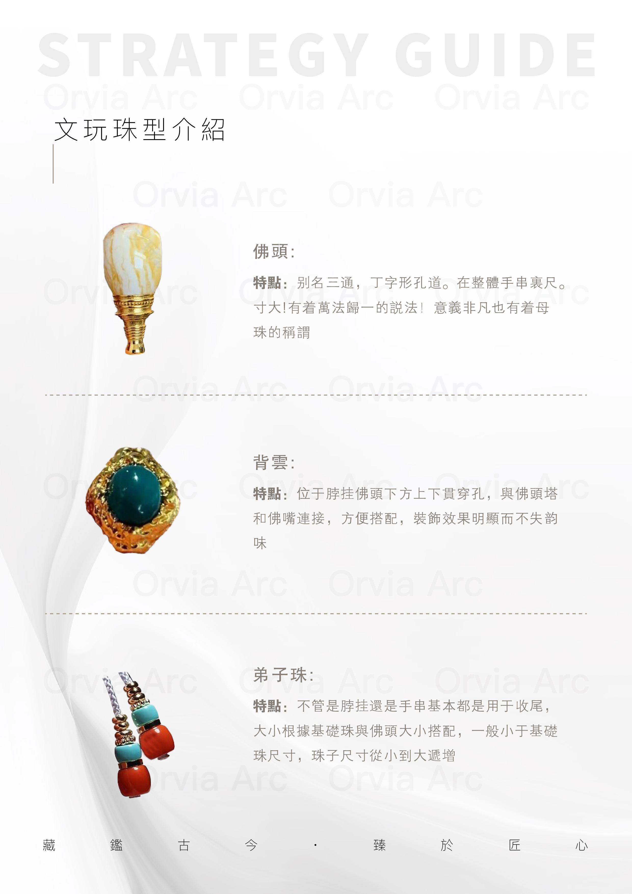 文玩珠型介紹：佛頭、背雲、弟子珠的宗教意義與搭配技巧