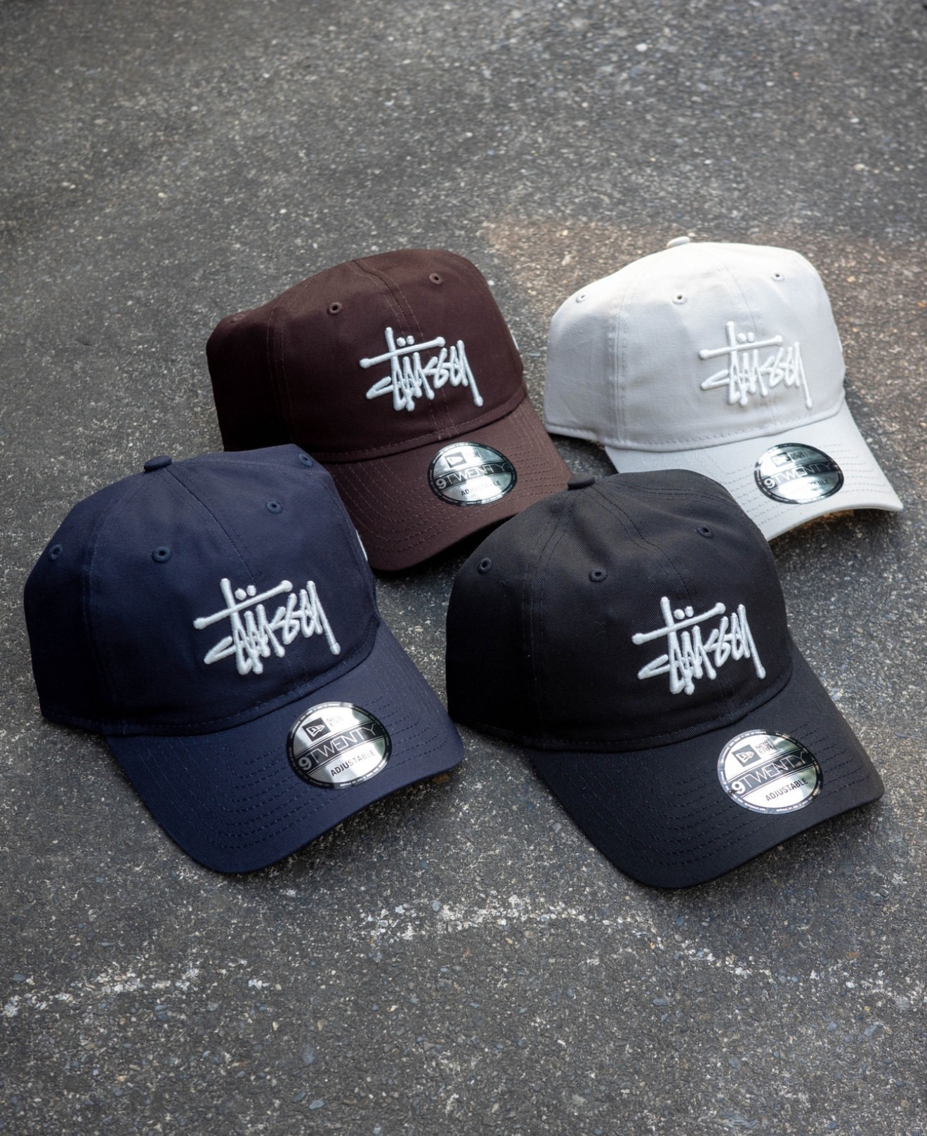 Stussy x New Era 9twenty Basic Strapback 棒球帽 老帽 彎帽 1311107