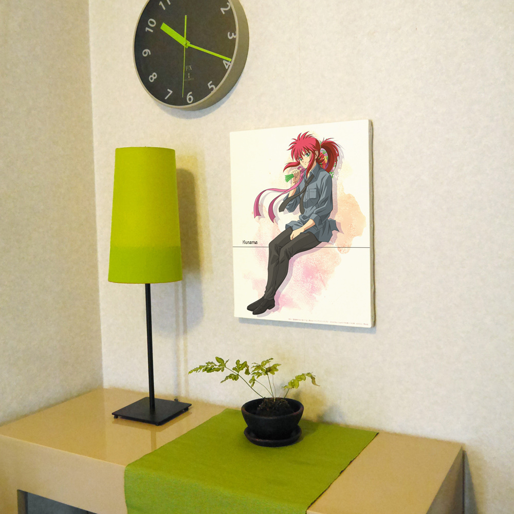 Cospa 0324 幽☆遊☆白書 描き下ろし 蔵馬 F6ｷｬﾝﾊﾞｽｱｰﾄ 花束Ver.