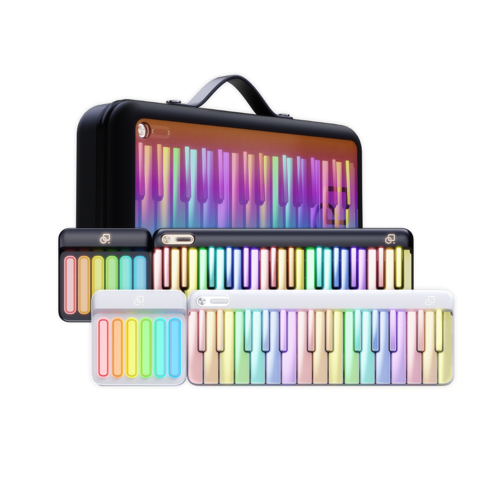 PopuMusic PopuMusic / PopuPiano 藍芽七彩智慧鋼琴(台灣代理公司貨) — 三峽鍵盤 / 鋼琴｜YA! 玩音樂
