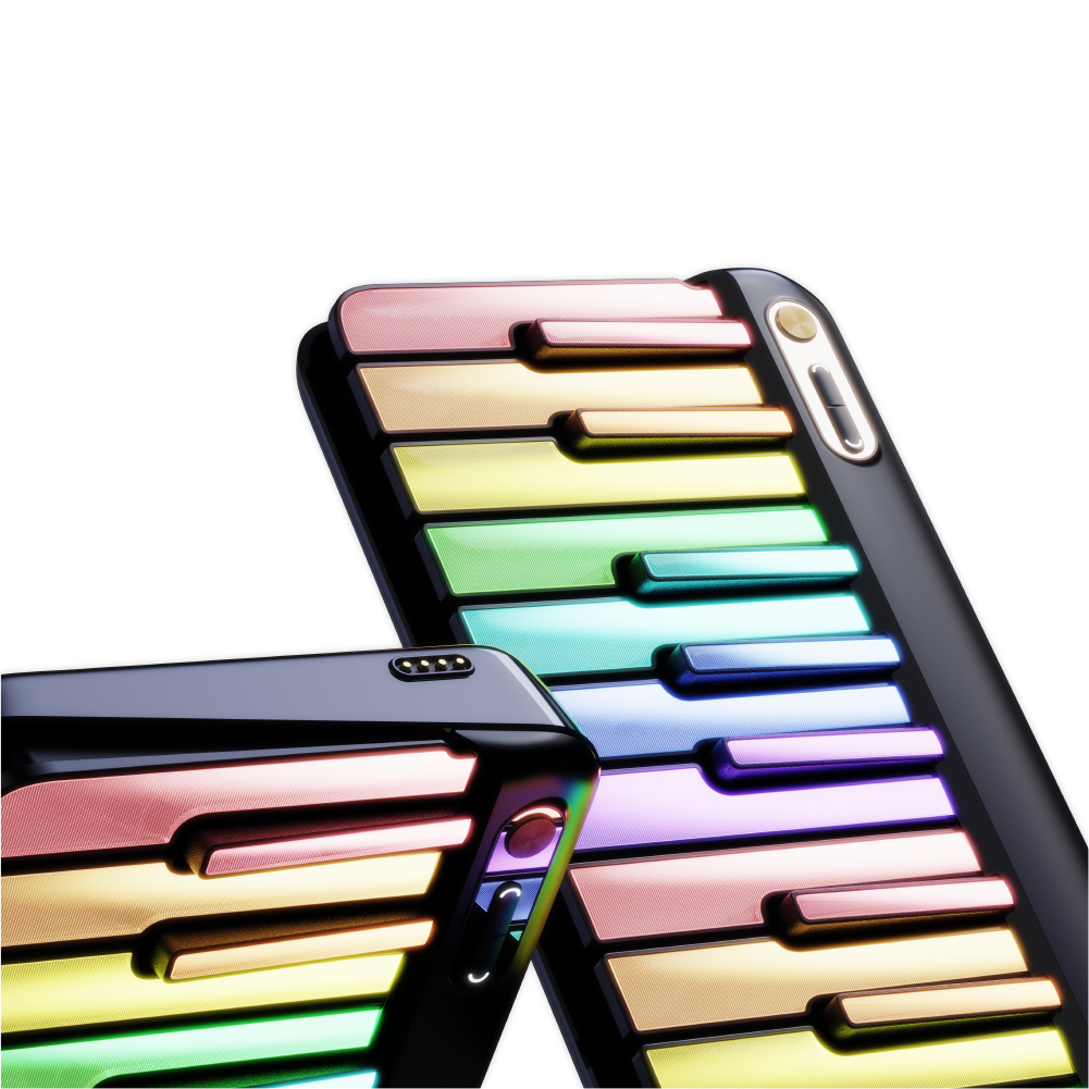 PopuMusic PopuMusic / PopuPiano 藍芽七彩智慧鋼琴(台灣代理公司貨) 第 5 張圖片｜三峽鍵盤 / 鋼琴