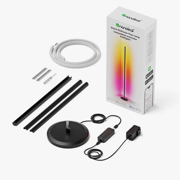 Nanoleaf Floor Lamp | SMK | 1.4M | 24W | 12V | 200-240V | UK/SG/HK