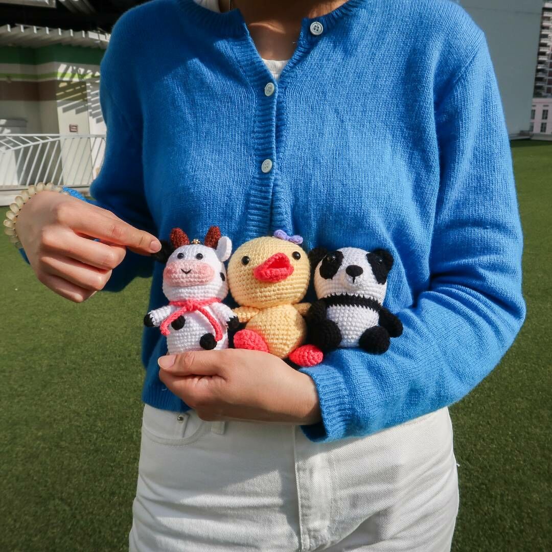 鈎織動物園（小鴨/牛牛/熊貓）