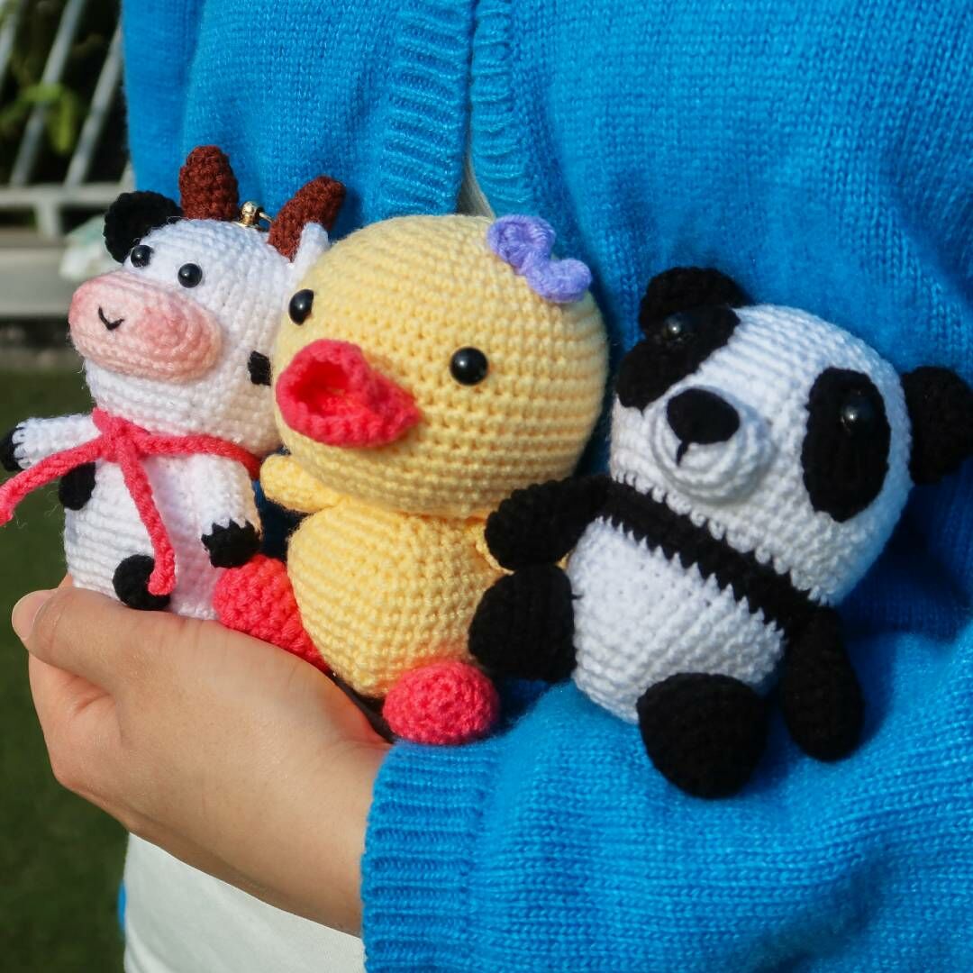 鈎織動物園（小鴨/牛牛/熊貓）