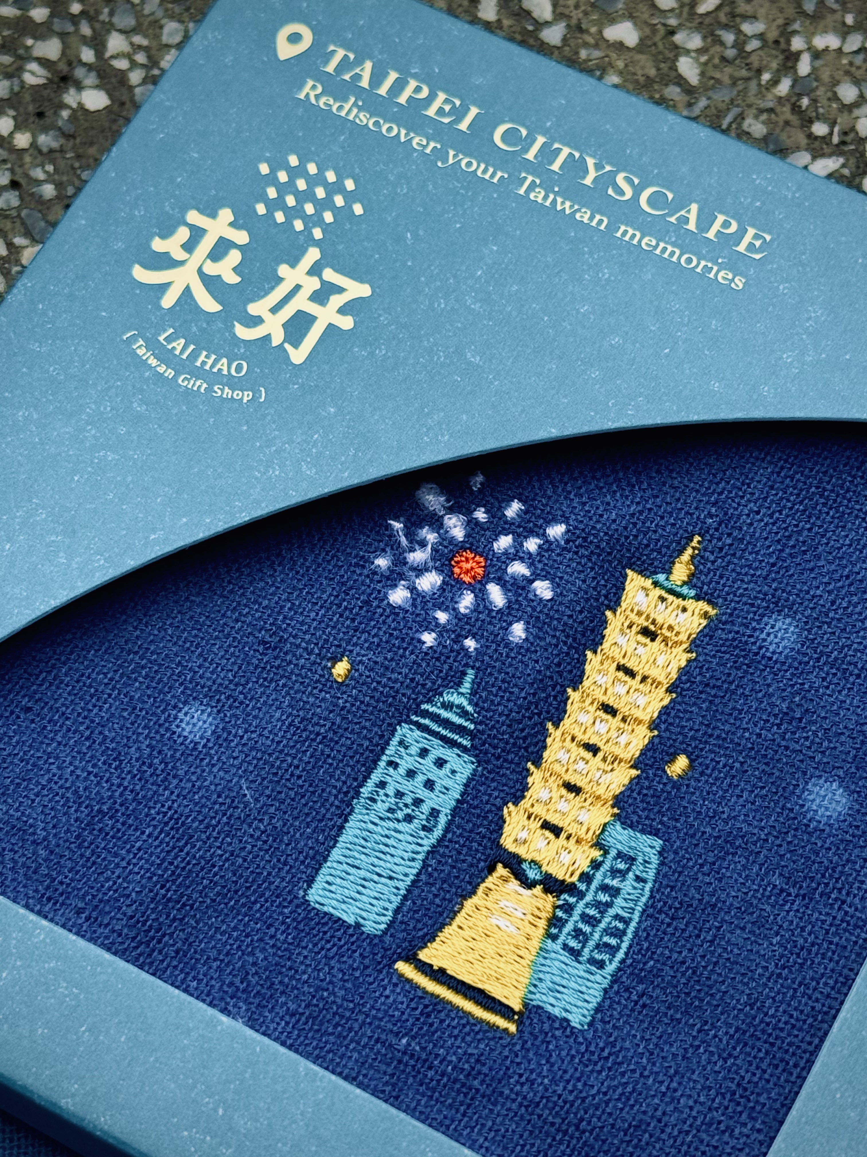 来好】CityScape 綿100％ハンカチ – 台北市|來好 台湾雑貨店
