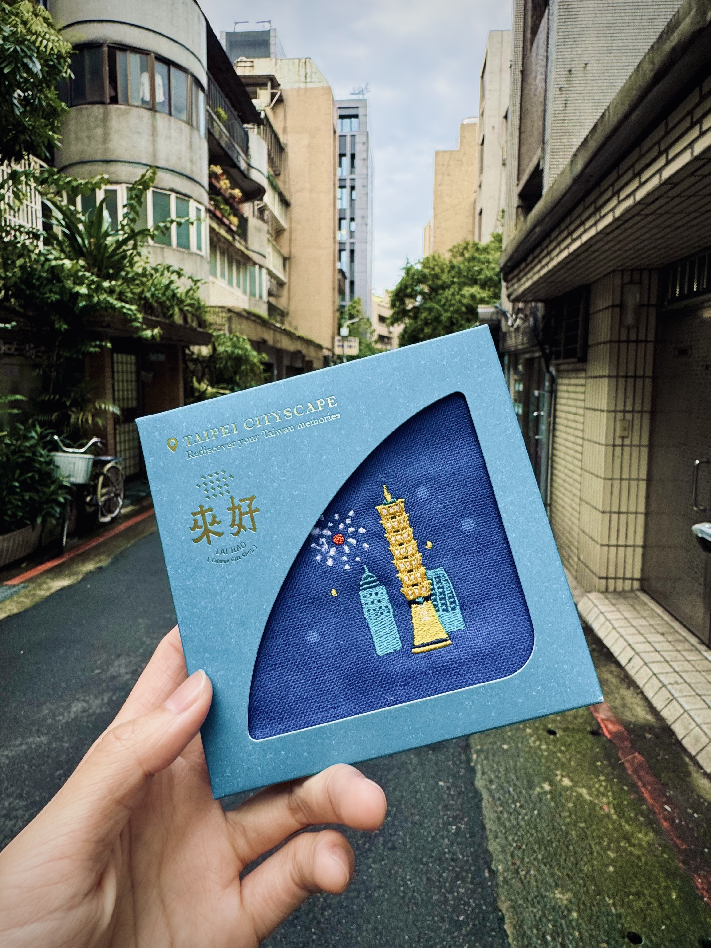 来好】CityScape 綿100％ハンカチ – 台北市|來好 台湾雑貨店