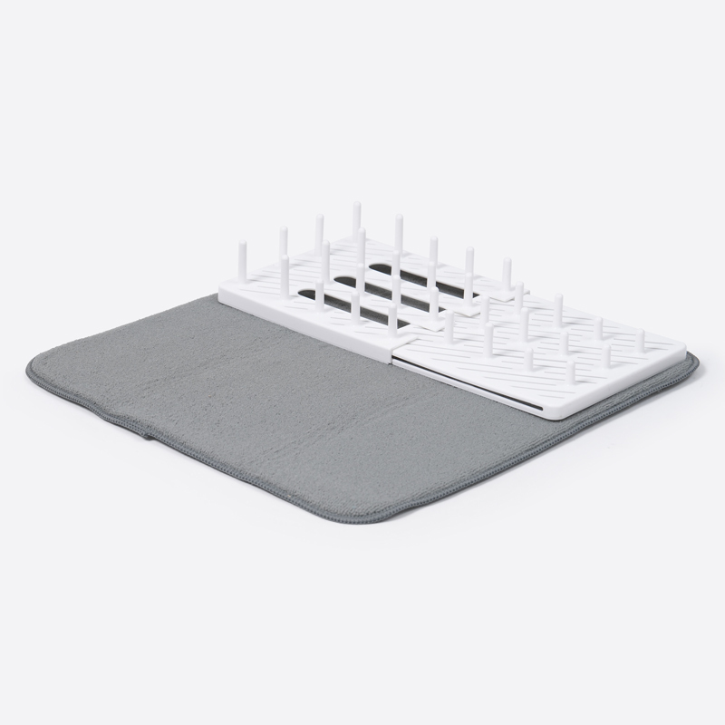 SP 伸縮式碗盤瀝水架＆吸水墊