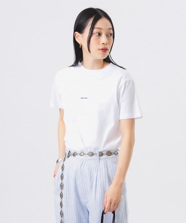 BEAMS BOY / Boy Embroidered Crew T-shirt 25SS