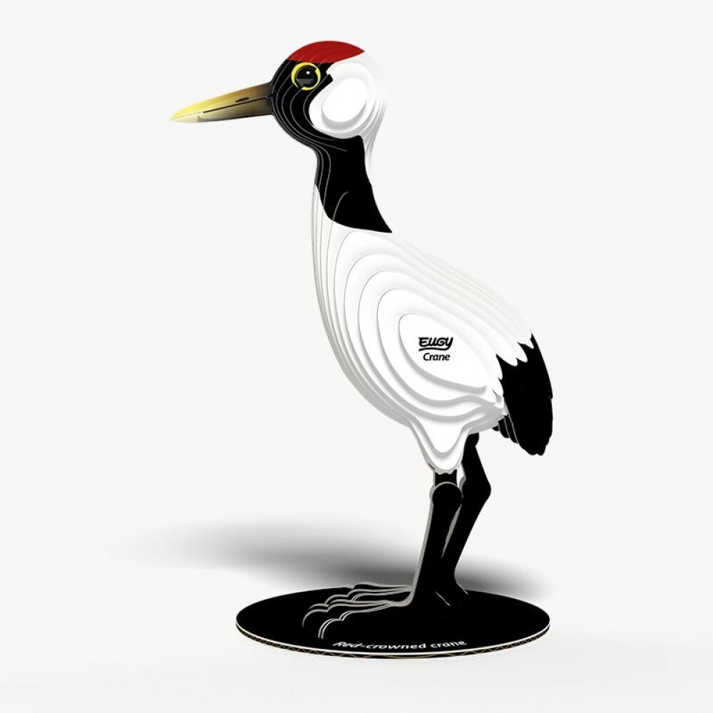 EUGY 3D Cardboard Kit Set Model - 125 Crane