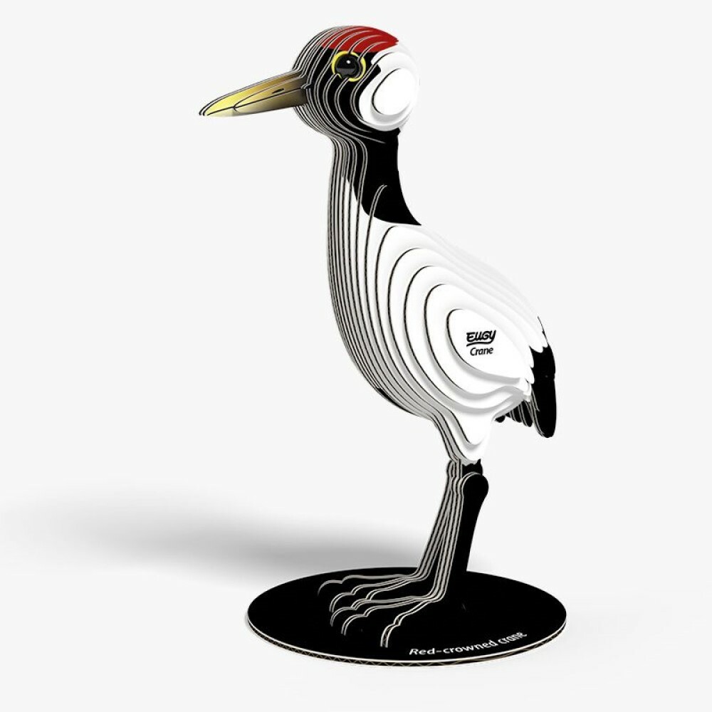 EUGY 3D Cardboard Kit Set Model - 125 Crane