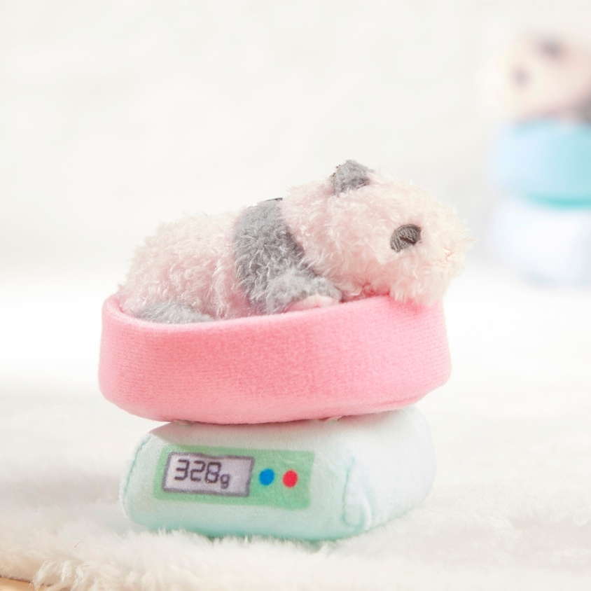 New Born Elder Sister "Jia Jia" on Weight Plush Keychain