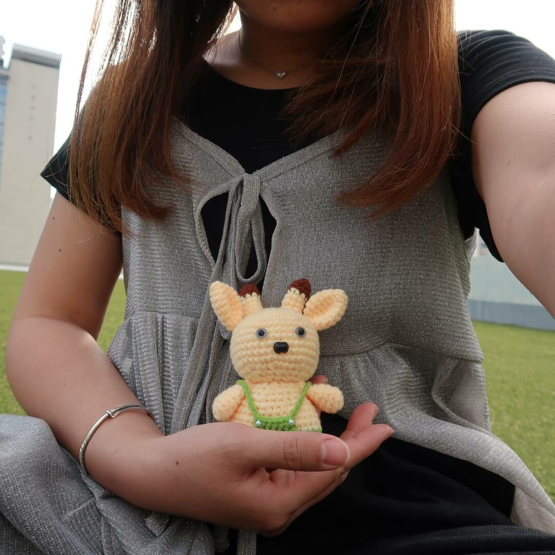 鈎織公仔（長頸鹿）