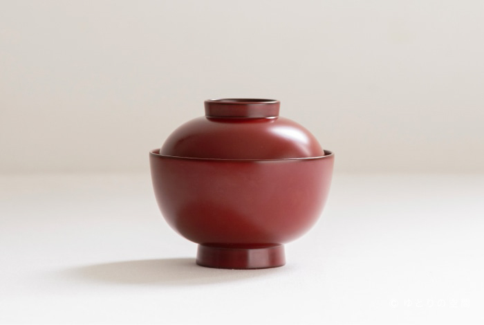 栗原晴美-越前塗親子碗 / 朱紅