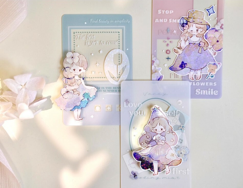 Freckles Tea Tape - Fairy Sticker Die cut