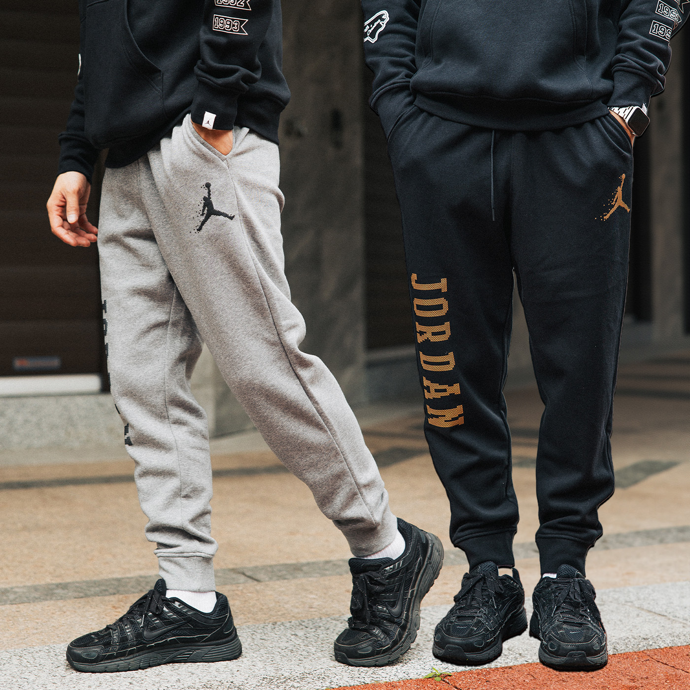 NIKE Jordan Essentials Holiday 男女款 保暖 抽繩 喬丹棉褲【FD7468-011/091】