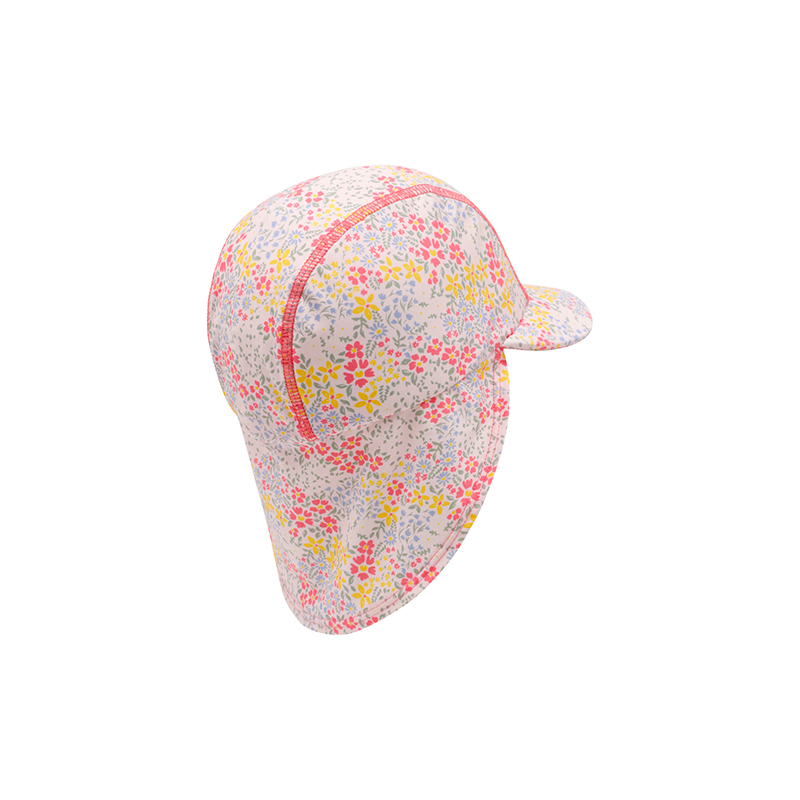 Hust & Claire 防曬泳帽-粉嫩小碎花