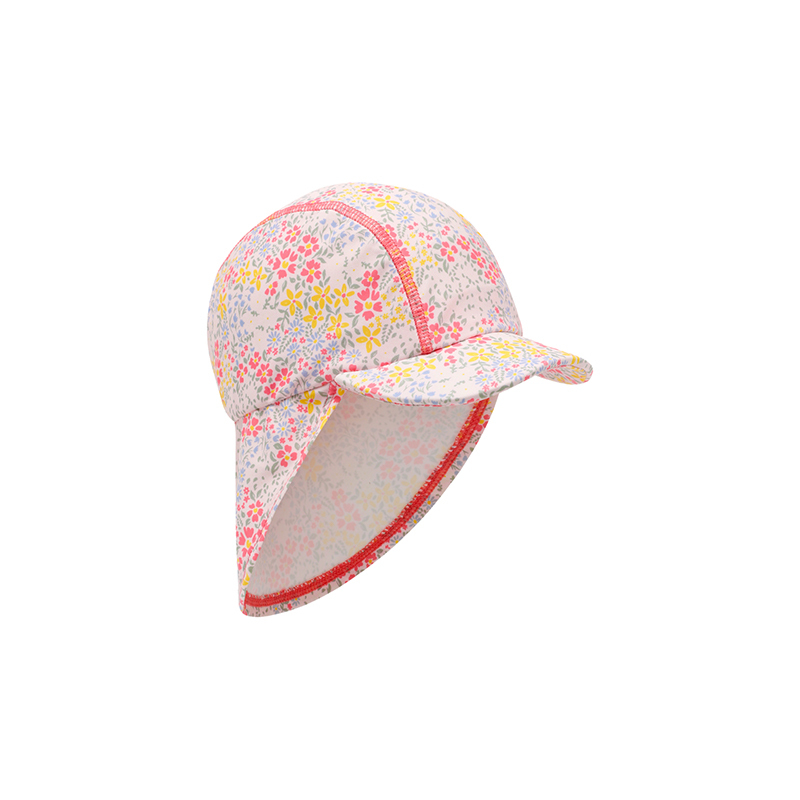 Hust & Claire 防曬泳帽-粉嫩小碎花