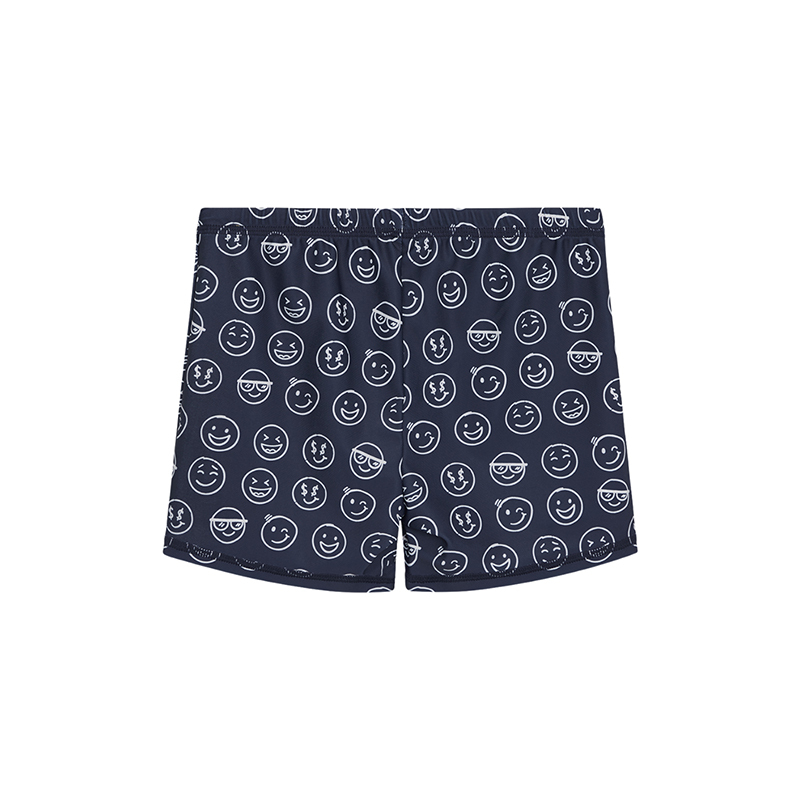 Hust & Claire 泳褲-深藍俏皮笑臉