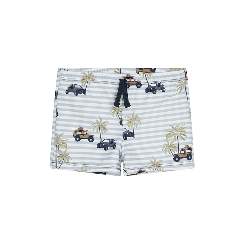Hust & Claire 泳褲-條紋吉普車