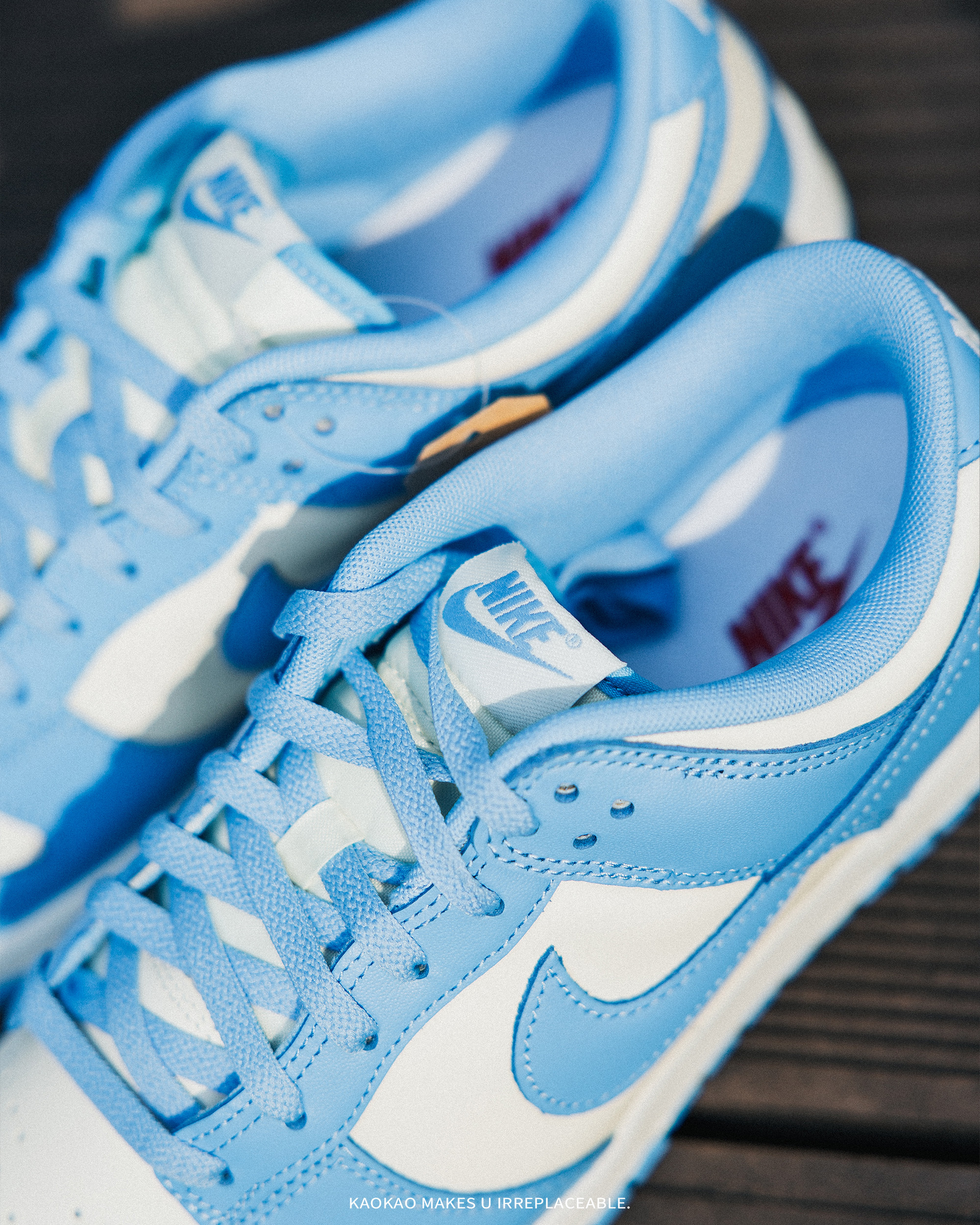 出清-男鞋 NIKE DUNK LOW RETRO 'UNIVERSITY BLUE' 椰奶大學藍 休閒鞋【DV0833-113】
