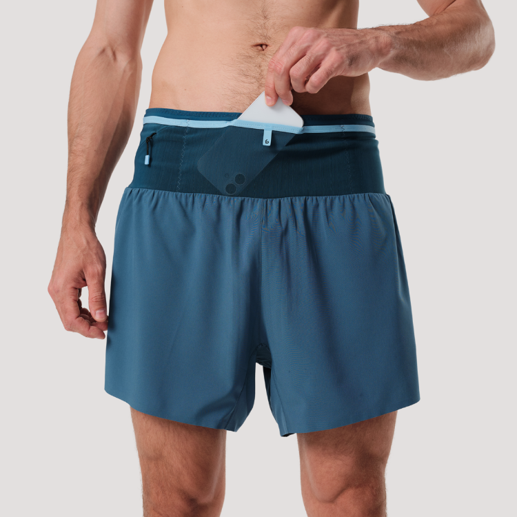 FlipBelt飛力跑空氣腰包男生短褲 5 " 2.0