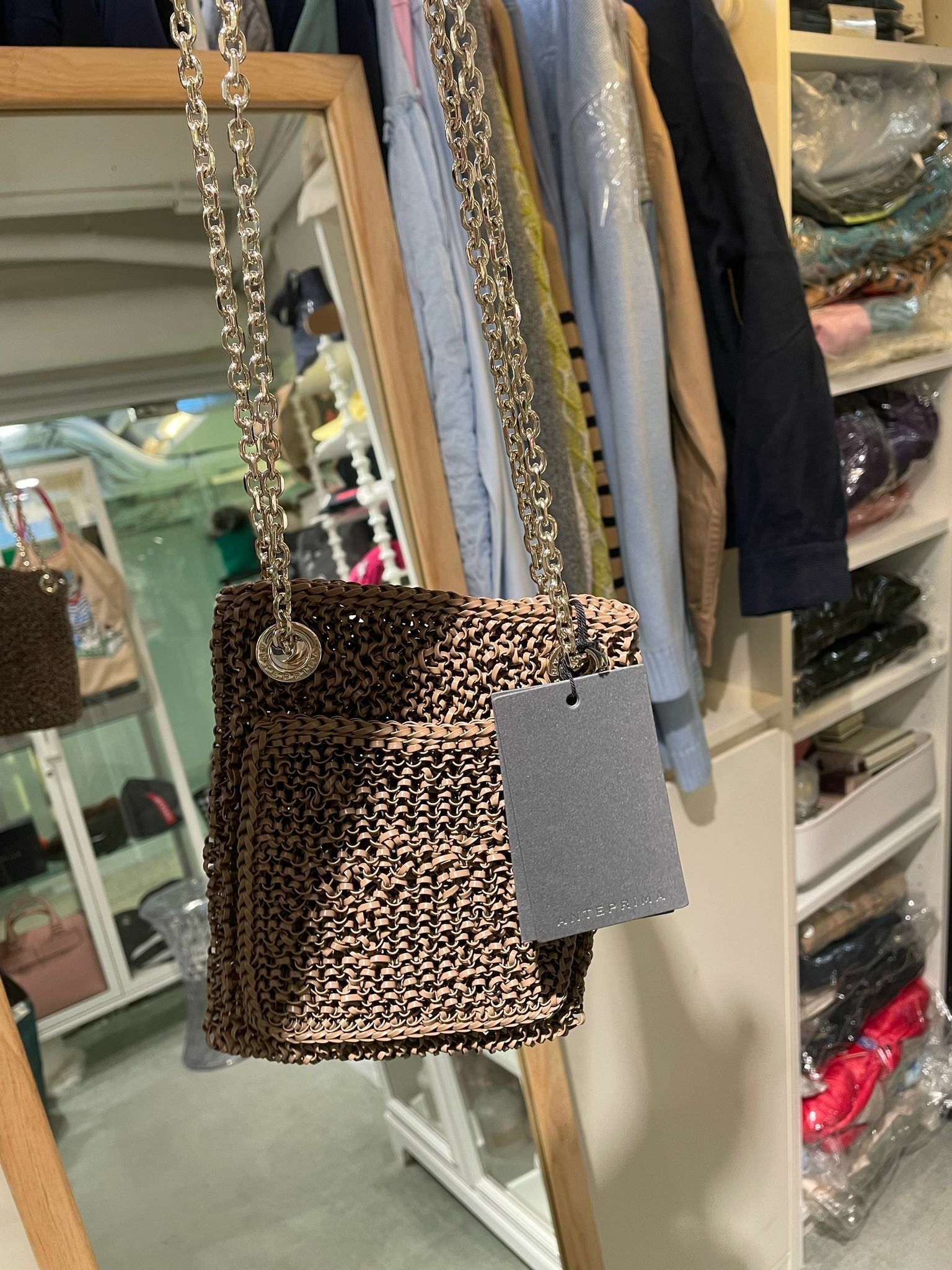 Anteprima 斜孭袋 棕色