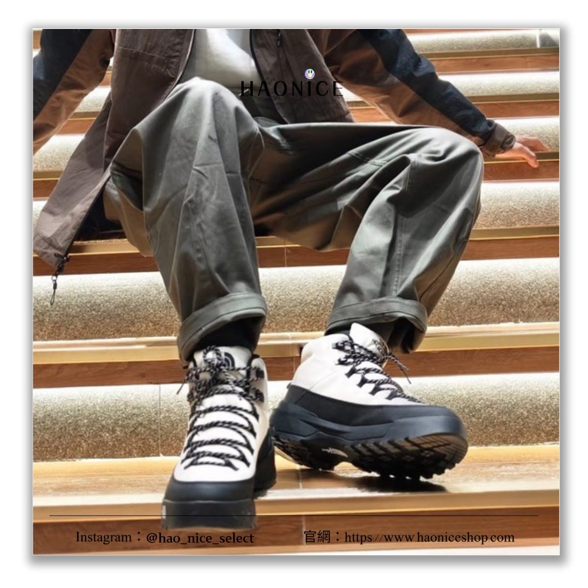 【HAO NICE】100%正品 THE NORTH FACE 美國潮牌🇺🇸Glenclyffe Urban經典logo絲絨戶外登山鞋 登山靴