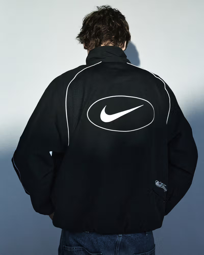 Supreme®/Nike® Track Jacket 25ss 風衣 刺繡LOGO 立領 教練外套
