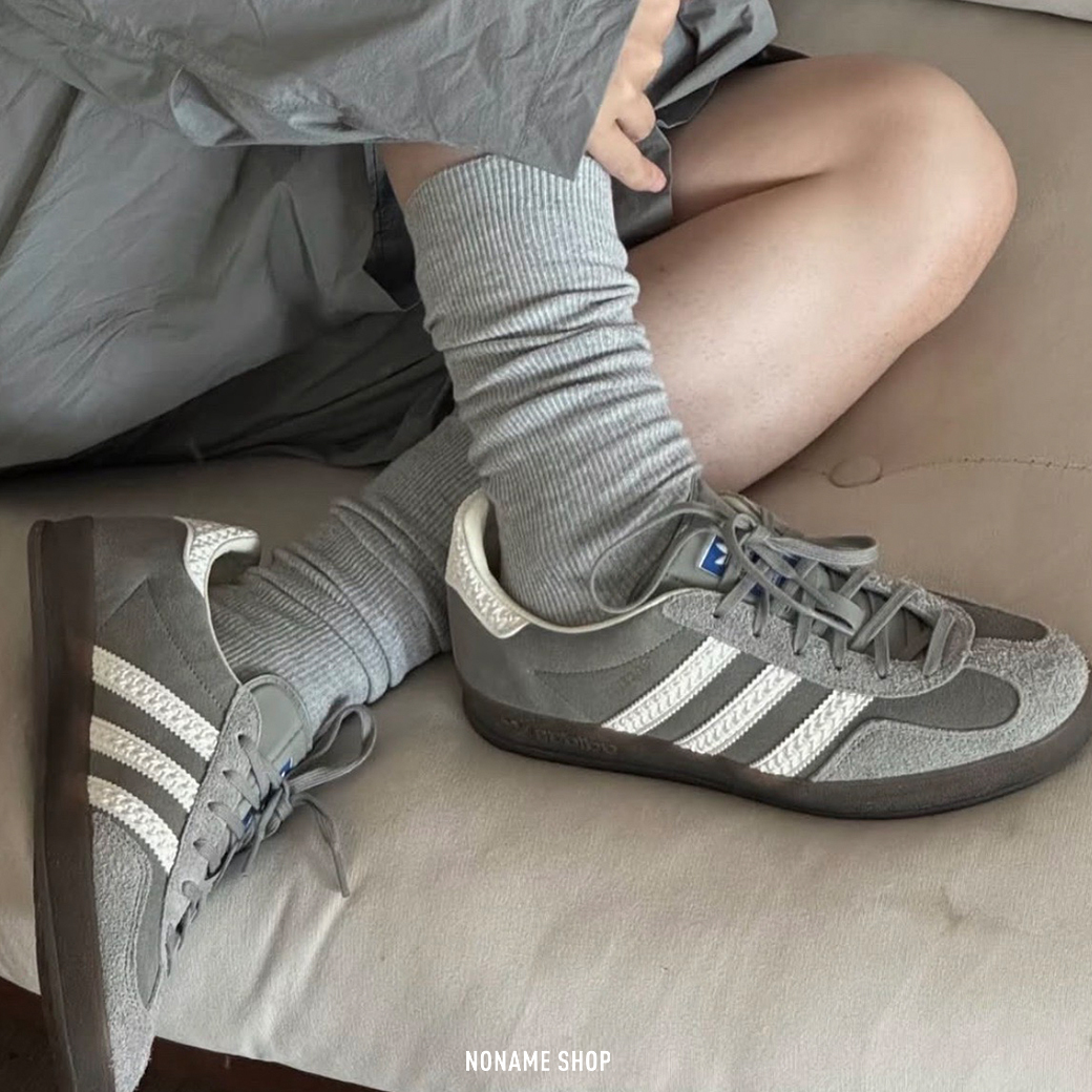 ADIDAS ORIGINALS GAZELLE INDOOR 高級灰 (男/女同款)