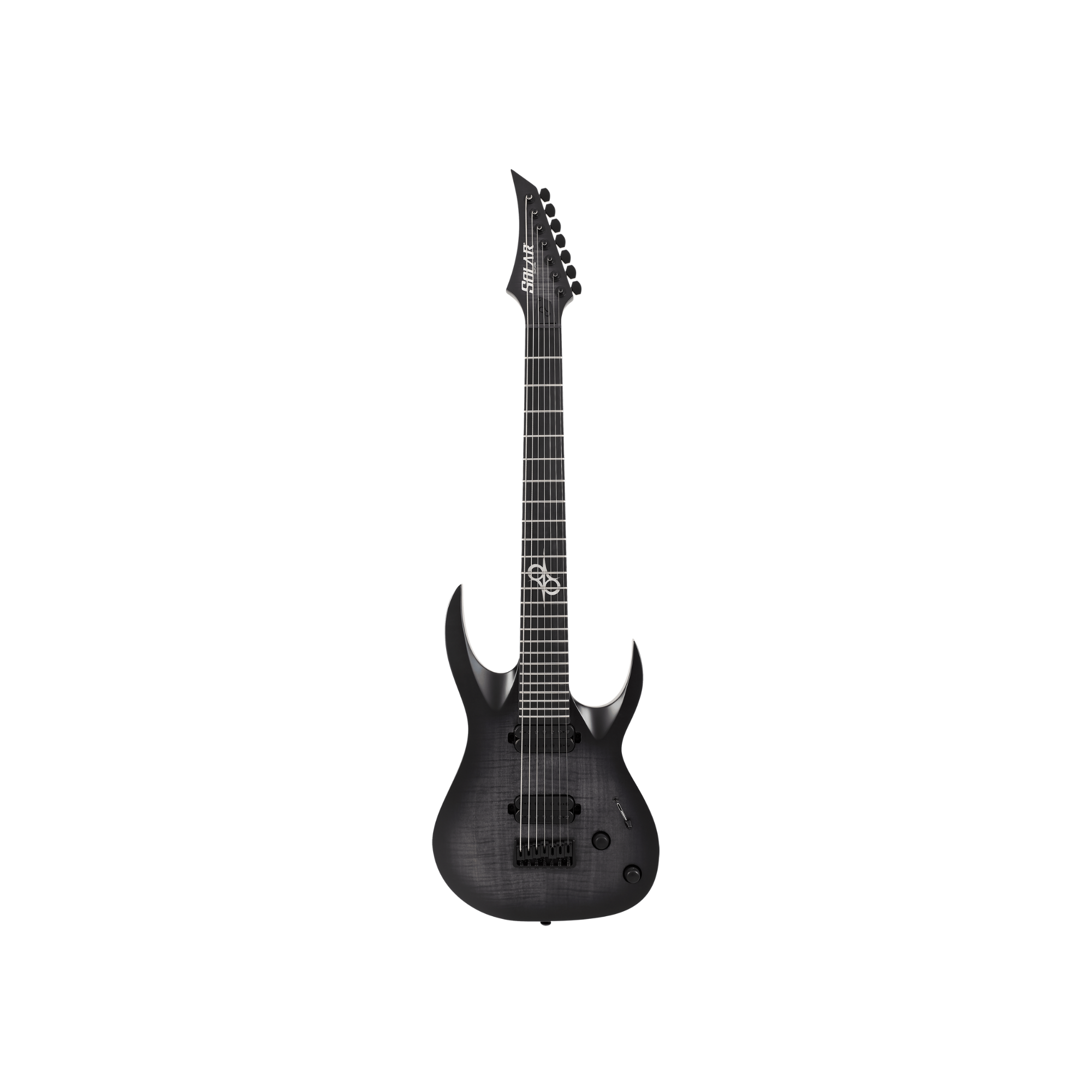 Solar Guitars A2.7FBB+ Flame Black Burst Matte 電吉他