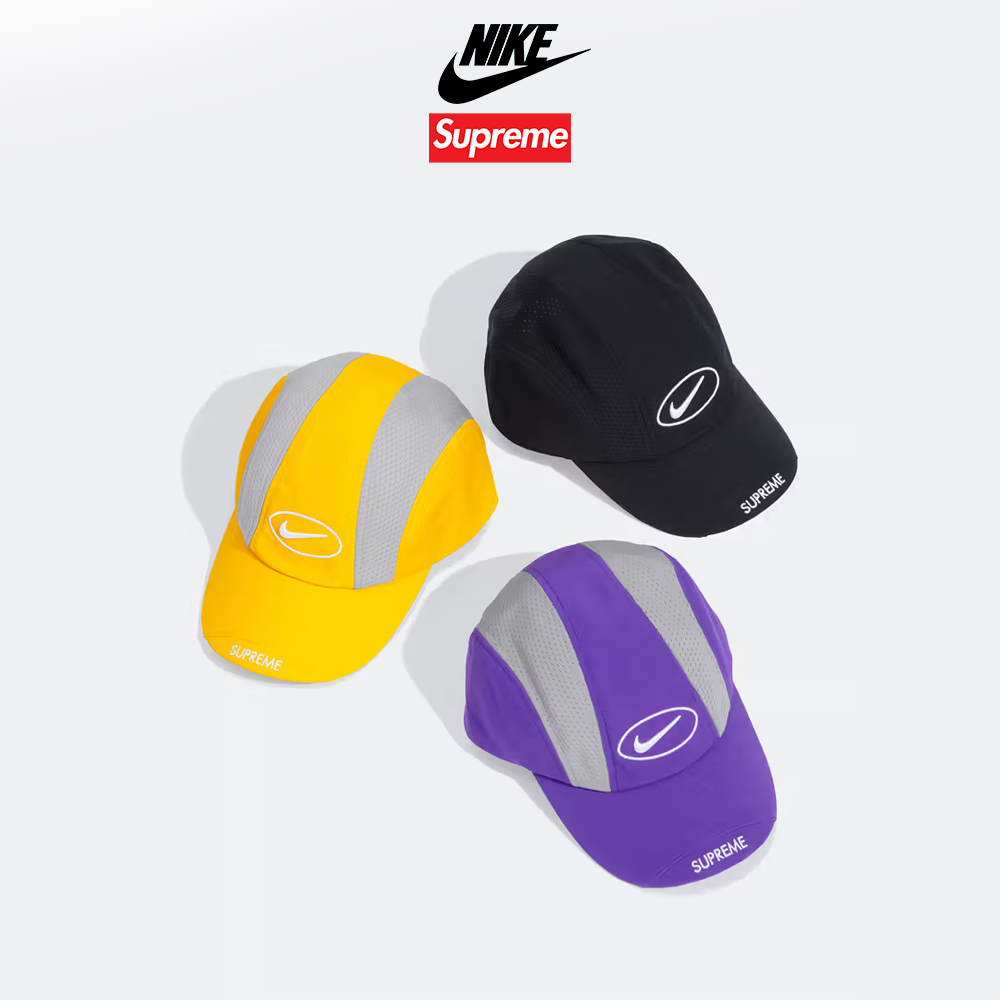 Supreme®/Nike® Running Hat 25ss 刺繡logo 透氣慢跑帽帽子