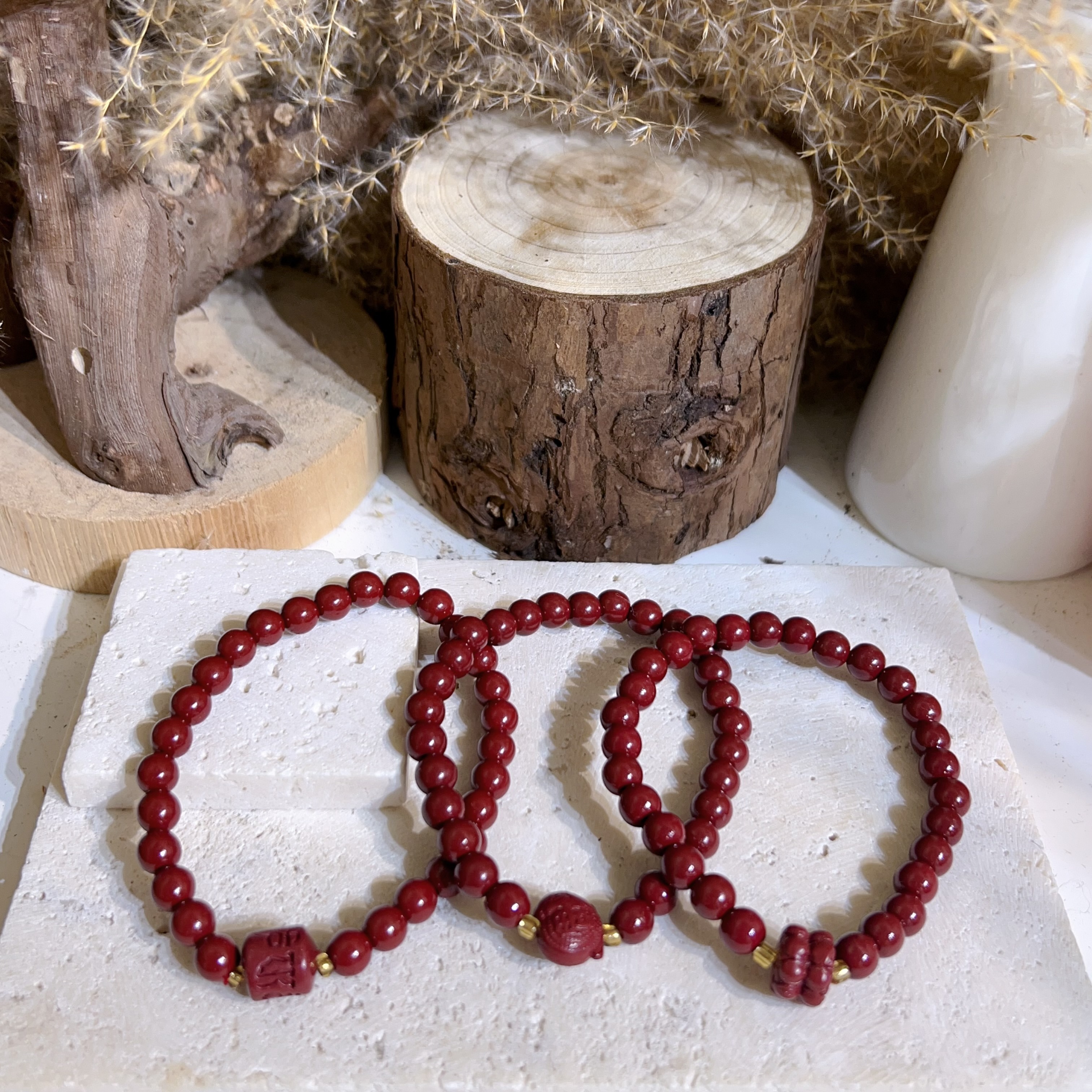 紫金砂配飾手串