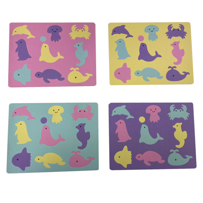 沐浴拼圖玩具/海洋生物