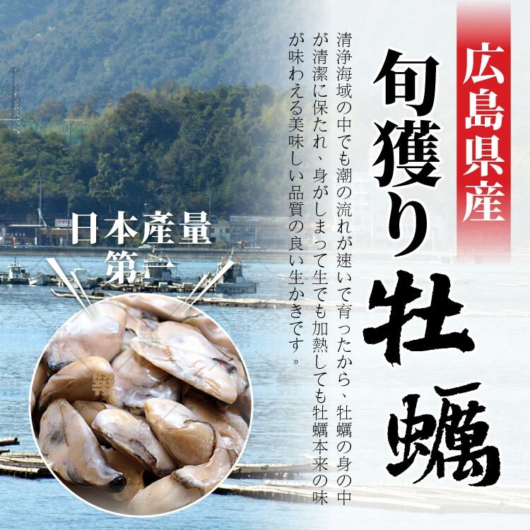 嚴選日本產量第一優質牡蠣