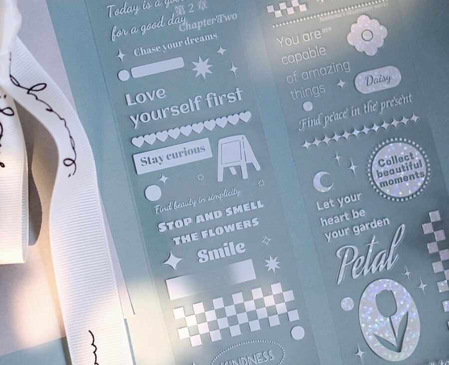 Freckles Tea Tape - Moonlight Fragments Die Cut