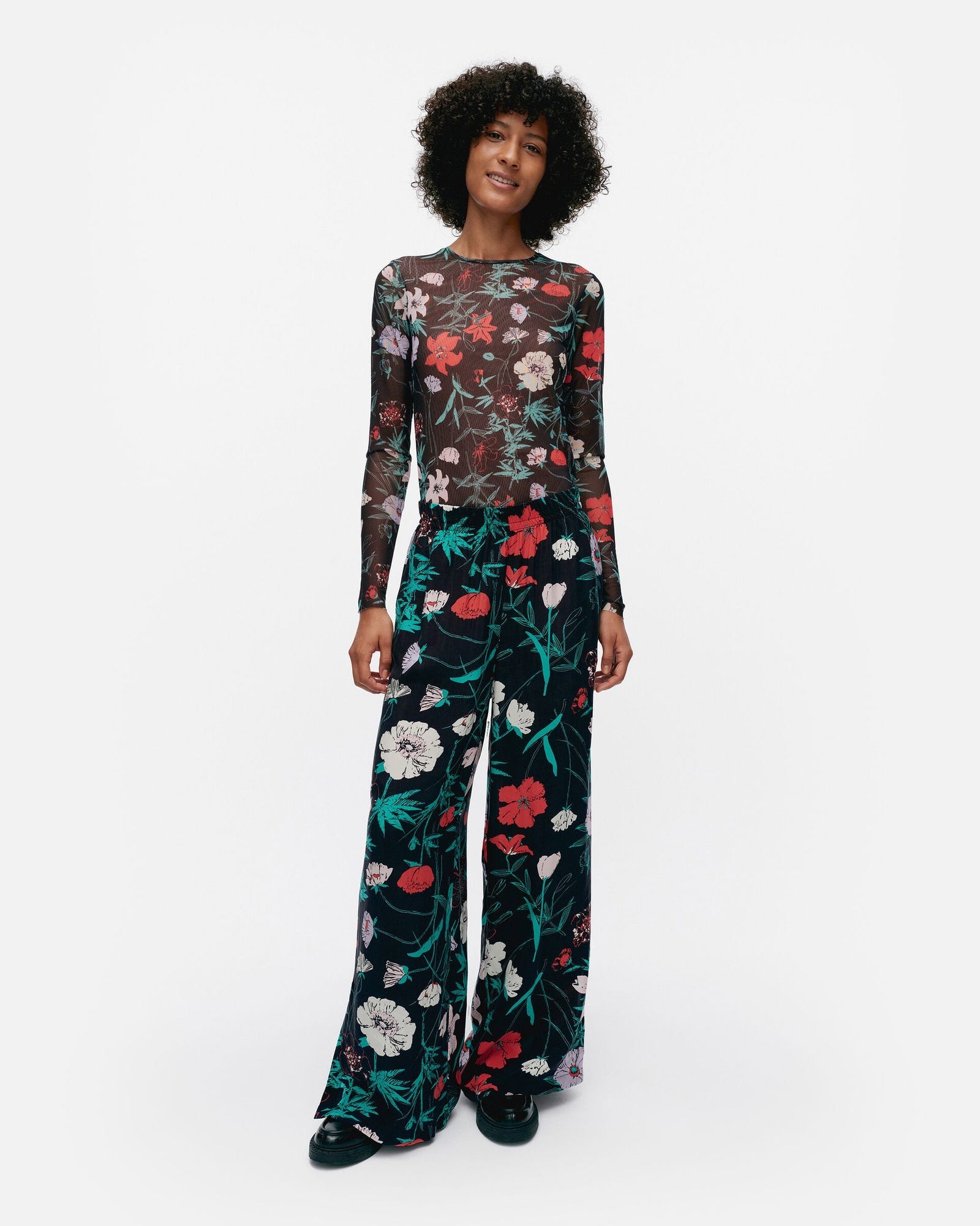 NIITTY PERENNA 印花長褲