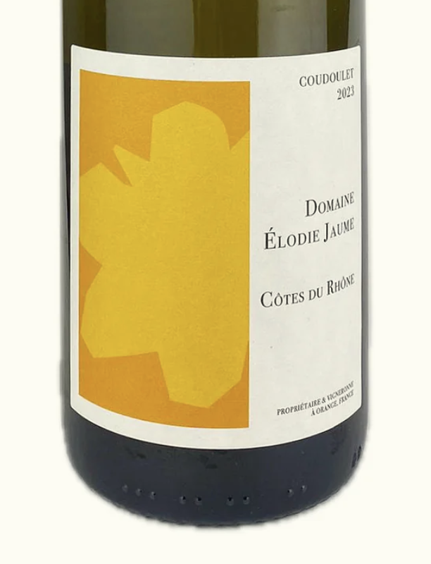 Elodie Jaume Cotes du Rhone Blanc Coudoulet 2023