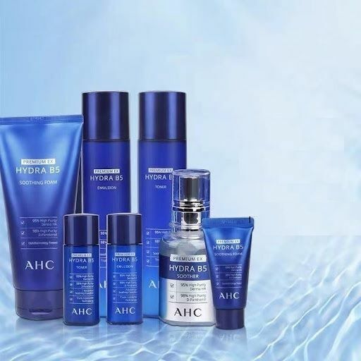 AHC - 高效透明質酸 B5護膚套裝[140ml+20ml+180ml+30ml+140ml+20ml+30ml] (平行進口)