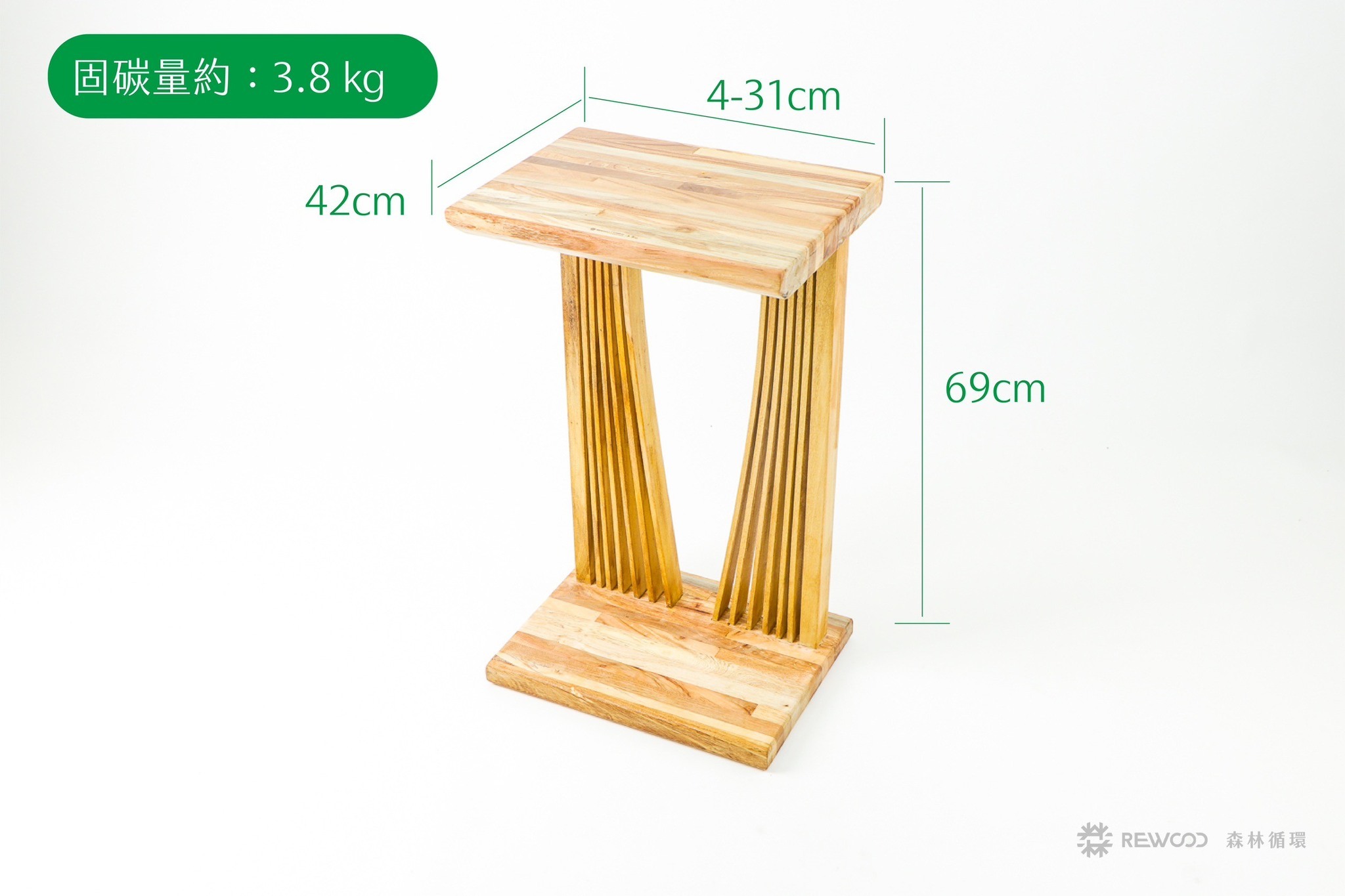【0317專屬訂單 FB -黃*軒】REWOOD森林循環 邊桌登場
