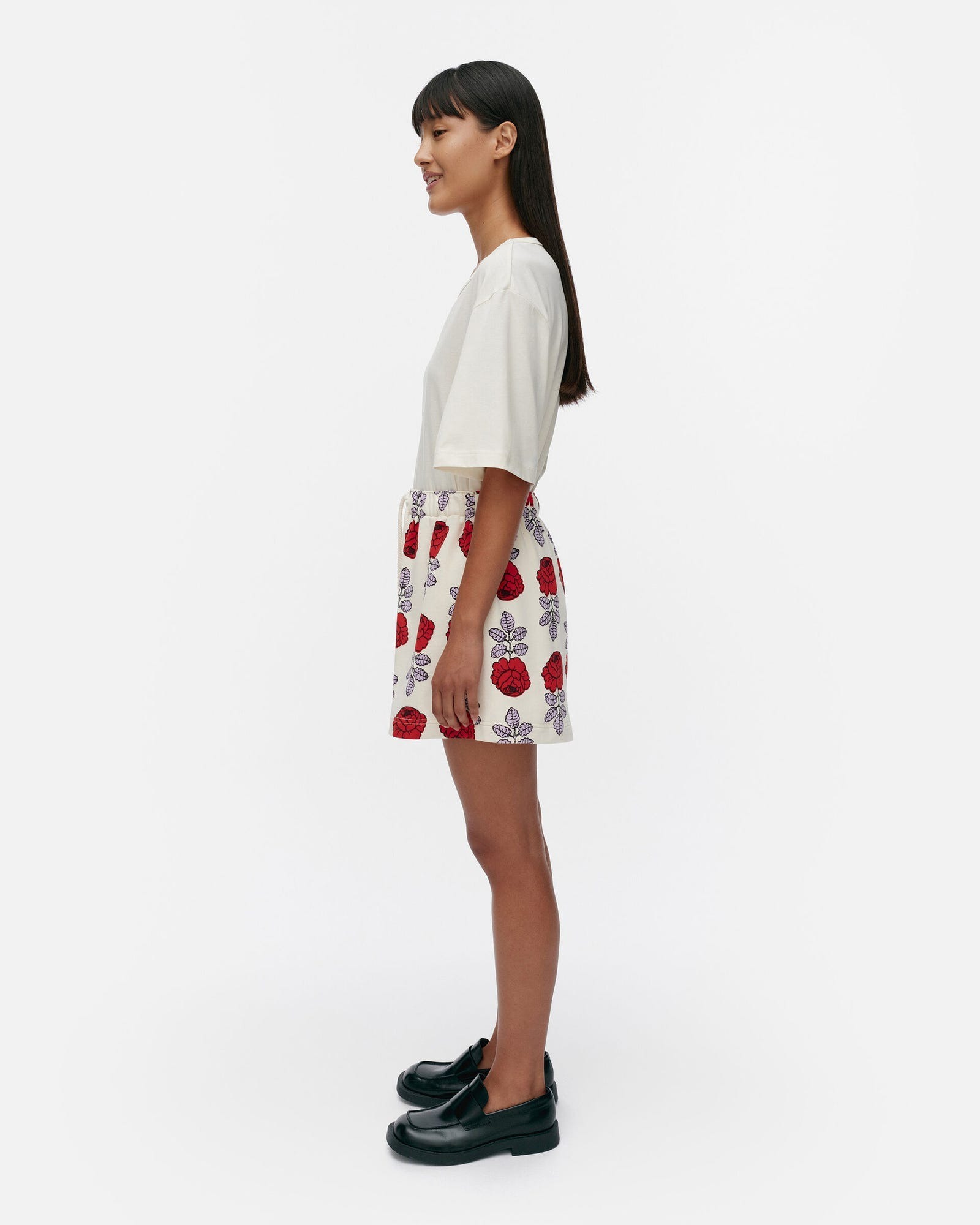 MIKSAUS VIHKIRUUSU 印花短褲