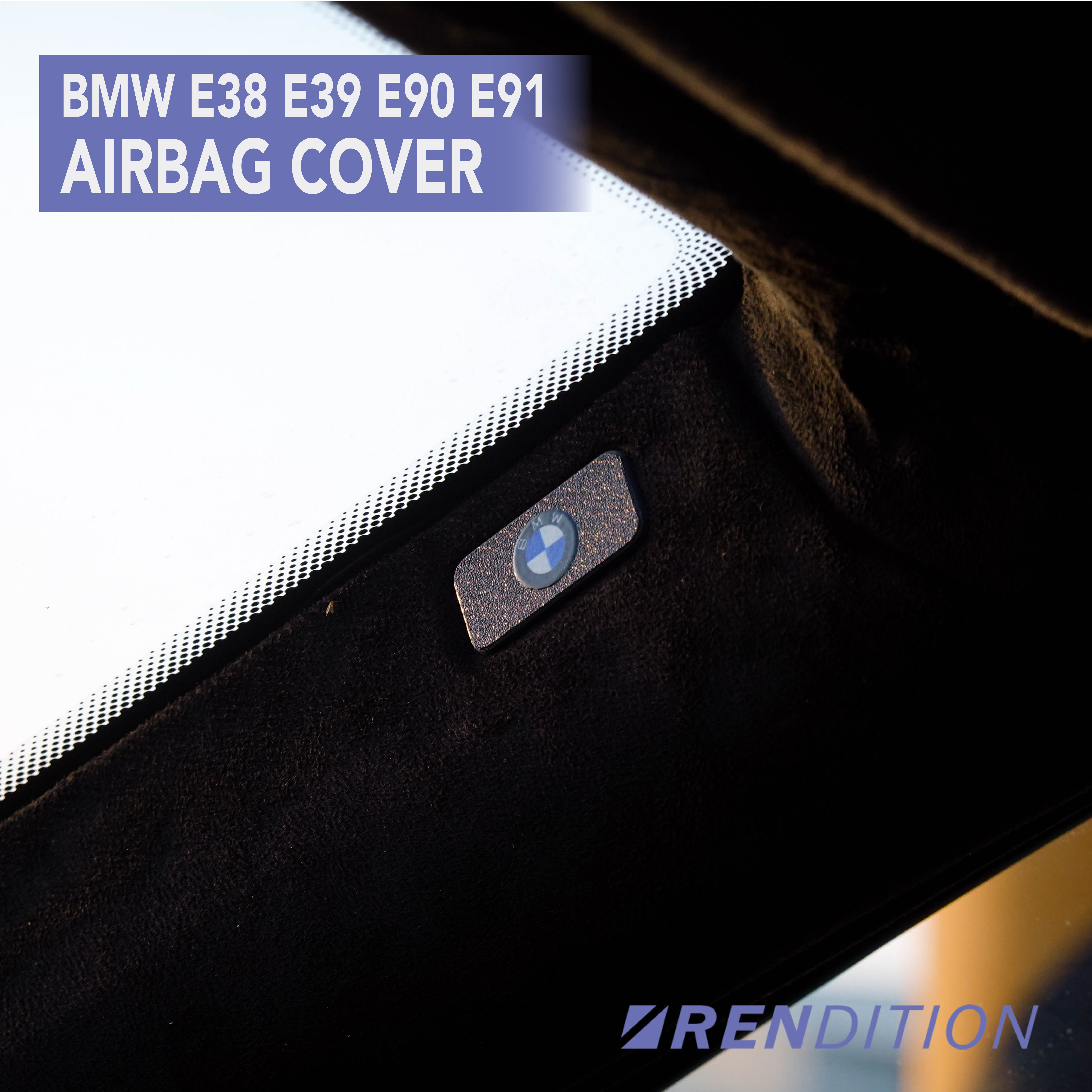 BMW E38 E39 E90 E91 AIRBAG COVER