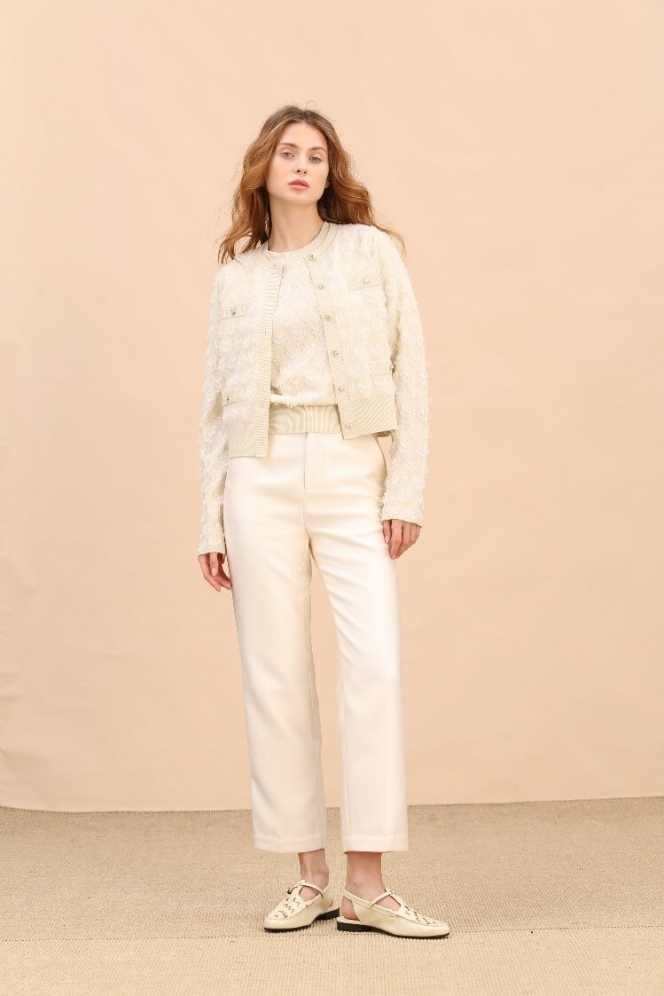 BE10211D1 流蘇愛心小香外套