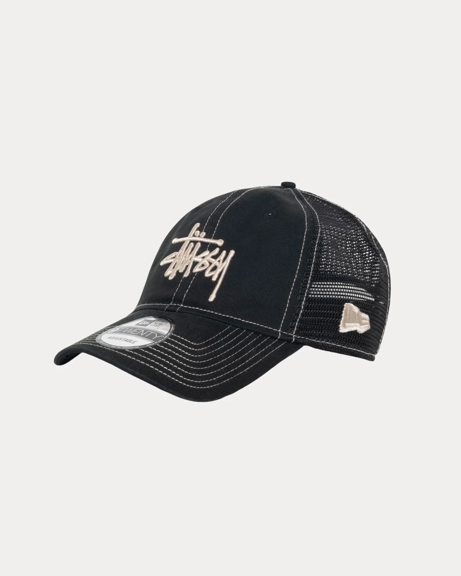 代購】STUSSY NEW ERA 9TWENTY Washed Basic Trucker 卡車帽9色