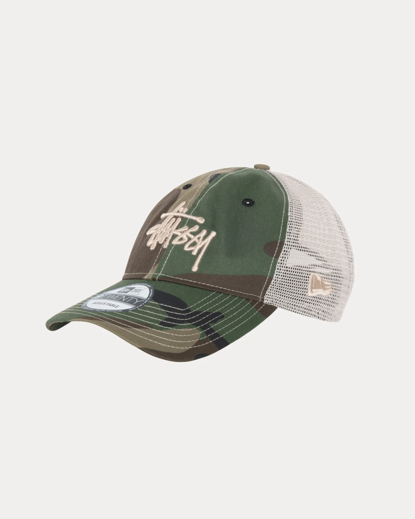 代購】STUSSY NEW ERA 9TWENTY Washed Basic Trucker 卡車帽9色