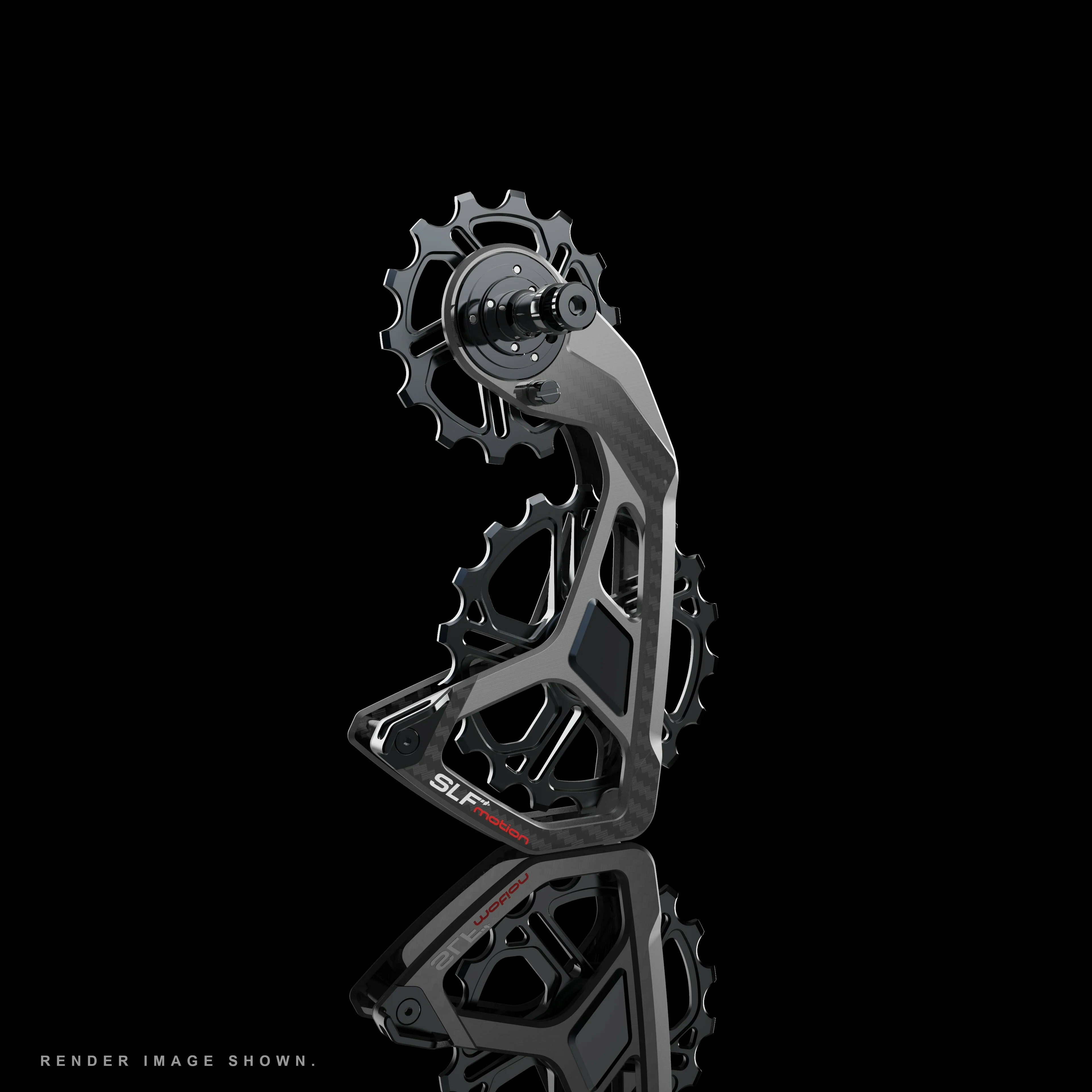 SLF Motion OSPW 頂級大導輪/黑色