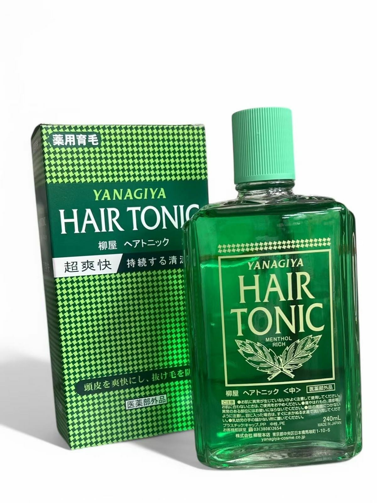 柳屋 - 髮根營養液 [清涼超爽快] 240ml (平行進口)