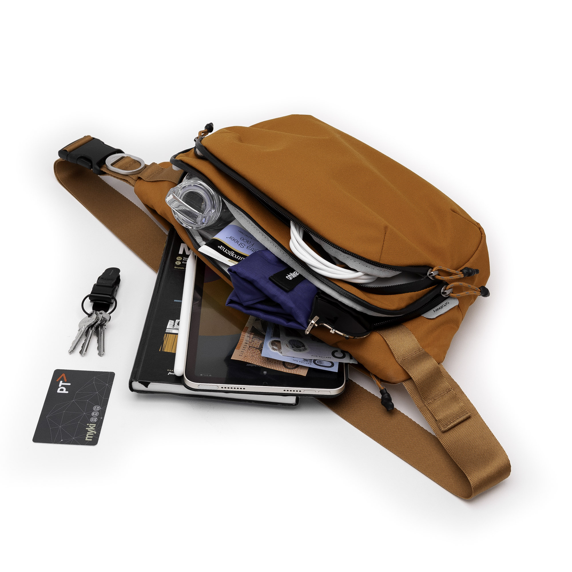 Orbitkey | Urban Sling Plus 多功能斜挎包 (6L)