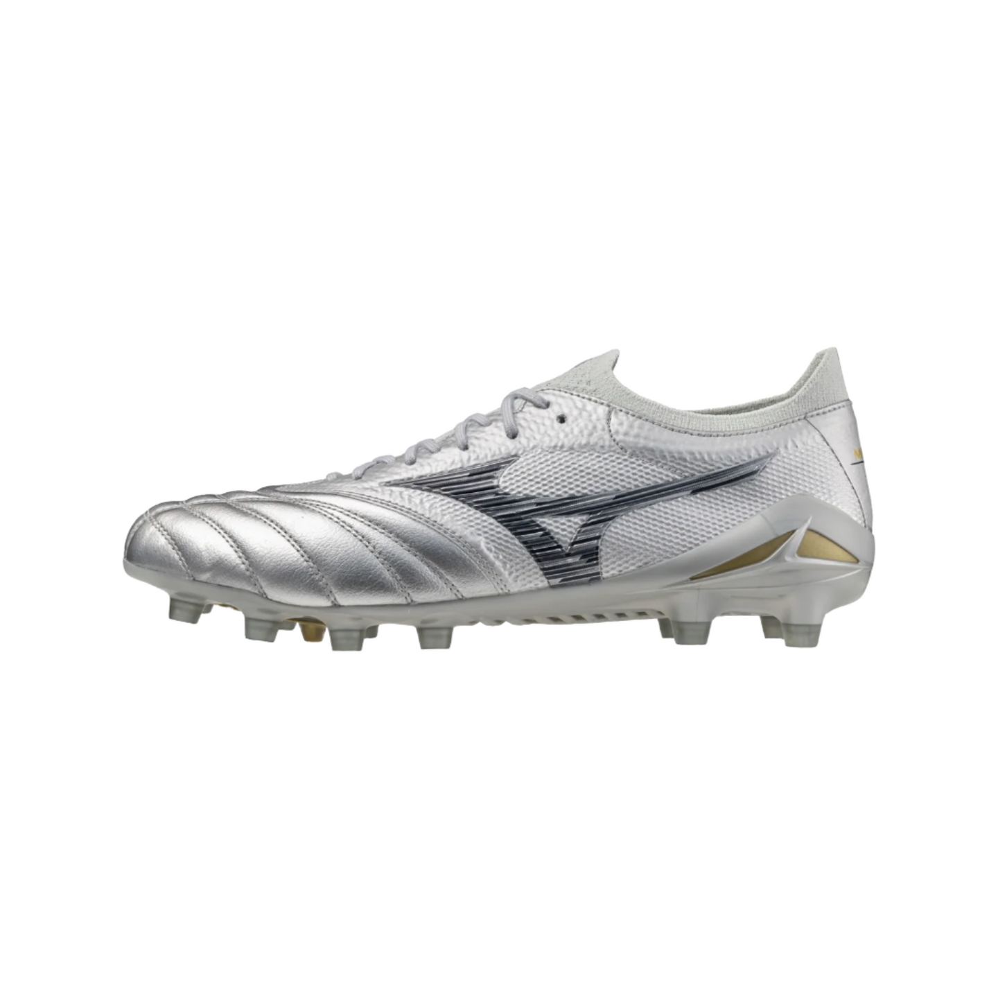 MIZUNO MORELIA NEO IV β JAPAN 25SS 仿草/草地足球鞋 銀色