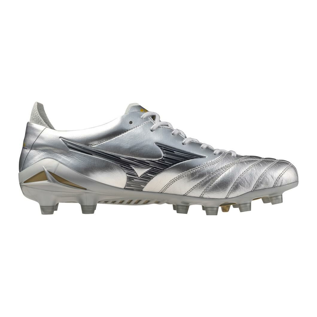 MIZUNO MORELIA NEO IV JAPAN 25SS 仿草/草地足球鞋 銀色