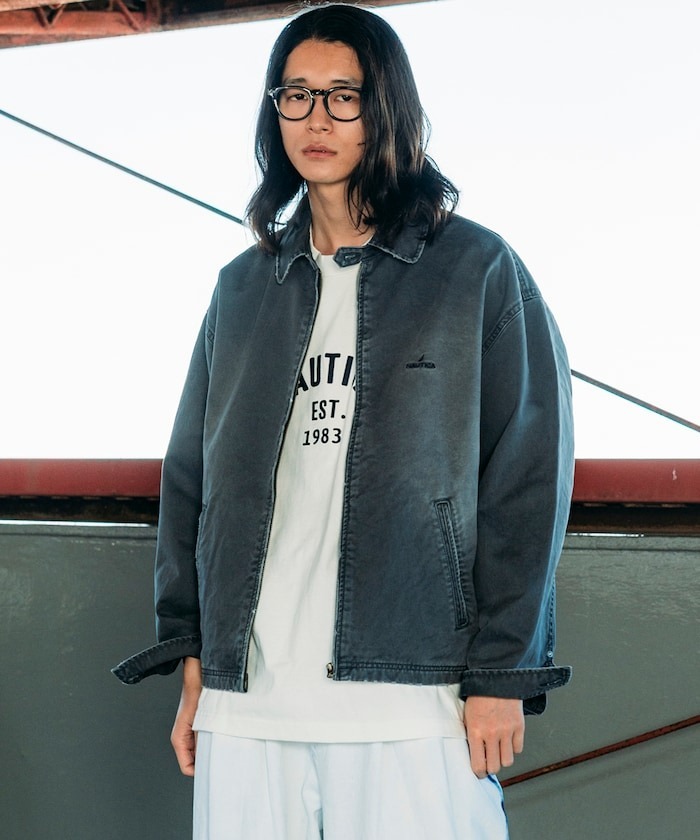 代購商品』2025SS NAUTICA Garments Dyed Chino Zip Blouson SS
